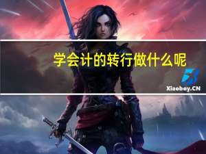 学会计的转行做什么呢