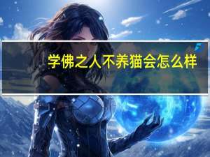 学佛之人不养猫会怎么样