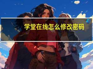 学堂在线怎么修改密码