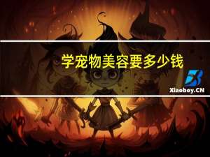 学宠物美容要多少钱