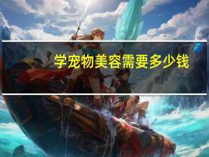 学宠物美容需要多少钱