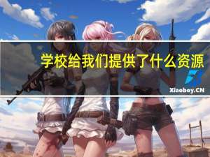 学校给我们提供了什么资源，对人生发展有什么影响