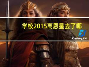 学校2015高恩星去了哪（学校2015高恩星去）