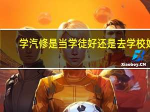学汽修是当学徒好还是去学校好
