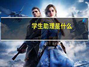 学生助理是什么