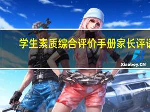 学生素质综合评价手册家长评语