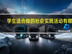 学生适合做的社会实践活动有哪些