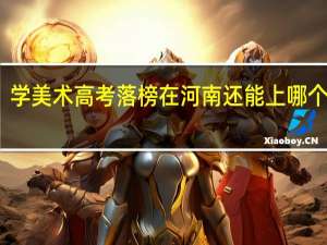 学美术高考落榜在河南还能上哪个学校
