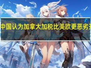 学者称中国认为加拿大加税比美欧更恶劣 开创反制先例