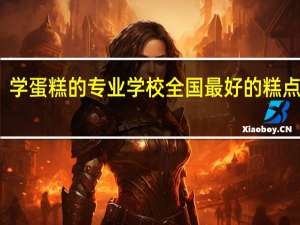 学蛋糕的专业学校 全国最好的糕点学校
