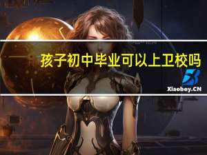 孩子初中毕业可以上卫校吗