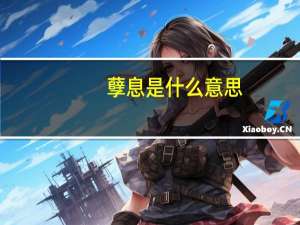 孽息是什么意思