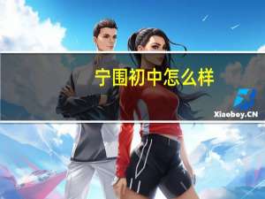 宁围初中怎么样