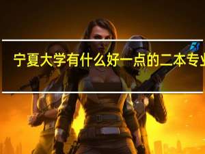 宁夏大学有什么好一点的二本专业吗