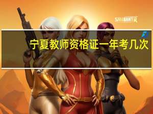 宁夏教师资格证一年考几次
