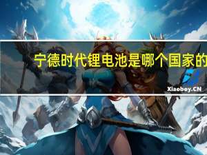 宁德时代锂电池是哪个国家的