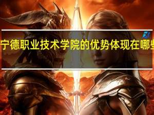 宁德职业技术学院的优势体现在哪些方面