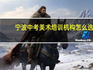 宁波中考美术培训机构怎么选
