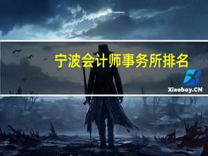 宁波会计师事务所排名