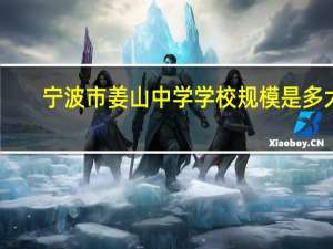 宁波市姜山中学学校规模是多大