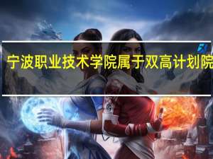 宁波职业技术学院属于双高计划院校吗