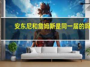 安东尼和詹姆斯是同一届的吗