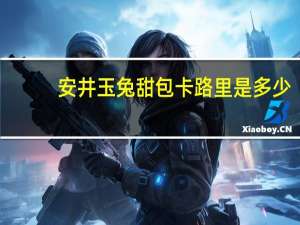 安井 玉兔甜包卡路里是多少