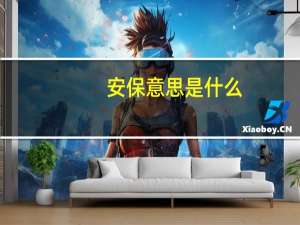 安保意思是什么