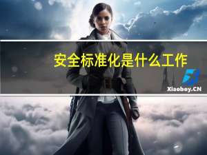安全标准化是什么工作