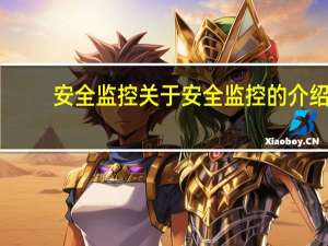 安全监控 关于安全监控的介绍
