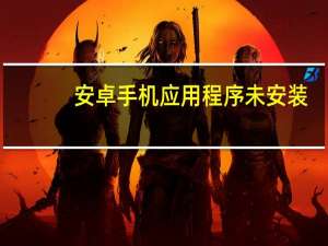 安卓手机应用程序未安装