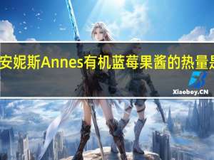 安妮斯Annes 有机蓝莓果酱的热量是多少