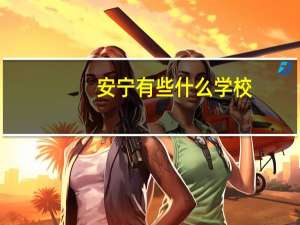 安宁有些什么学校