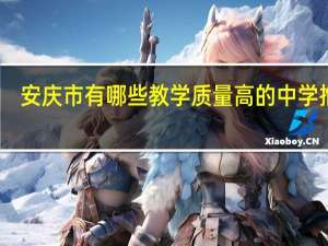 安庆市有哪些教学质量高的中学推荐
