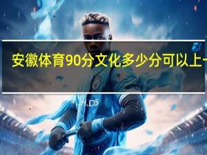 安徽体育90分文化多少分可以上一本