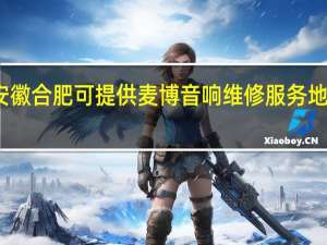 安徽合肥可提供麦博音响维修服务地址在哪