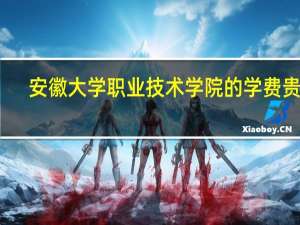 安徽大学职业技术学院的学费贵吗