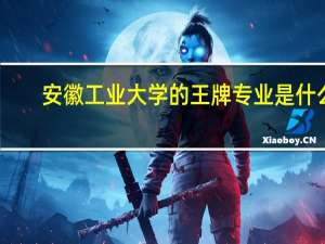 安徽工业大学的王牌专业是什么