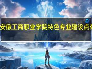 安徽工商职业学院特色专业建设点有哪些