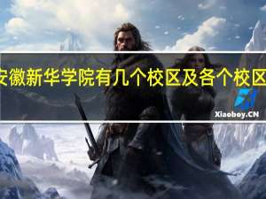 安徽新华学院有几个校区及各个校区的介绍