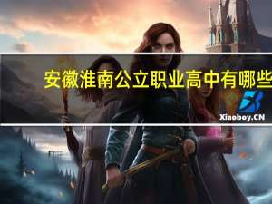 安徽淮南公立职业高中有哪些