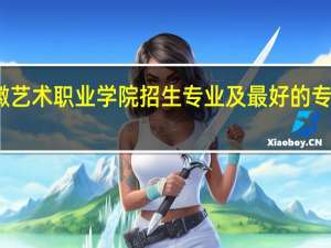 安徽艺术职业学院招生专业及最好的专业有哪些