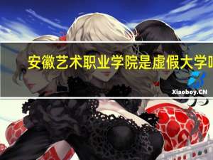 安徽艺术职业学院是虚假大学吗