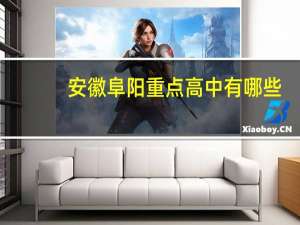 安徽阜阳重点高中有哪些