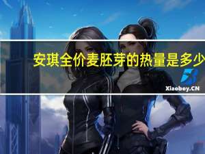 安琪 全价麦胚芽的热量是多少