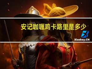 安记 咖喱鸡卡路里是多少