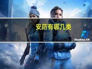 安防有哪几类