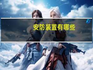 安防装置有哪些