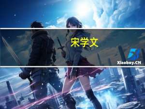 宋学文(关于宋学文简述)