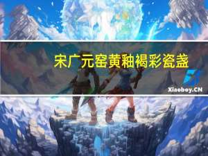 宋广元窑黄釉褐彩瓷盏(关于宋广元窑黄釉褐彩瓷盏简述)